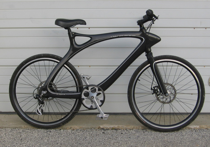 Mr. Freehand’s homebuilt carbon bikes