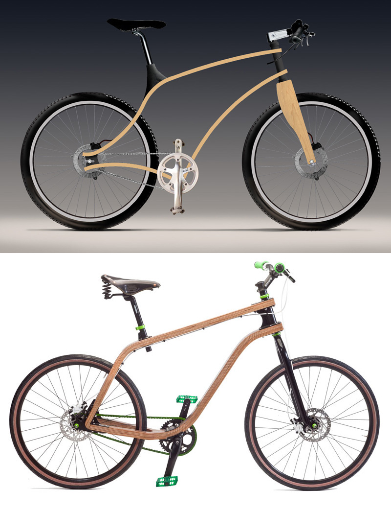 plywood bike