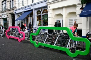 Cyclehoop car shaped bike rack