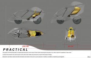 Petal Velomobile concept by Eric-Birkhauser