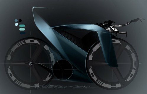 Tour de France 2020 concept bike by Ilya Vostrikov 