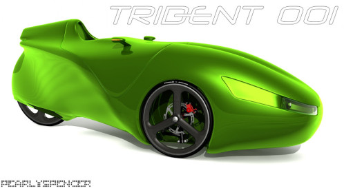 Trident-velomobile