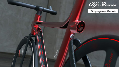 Alfa Romeo 4C IFD bicycle design