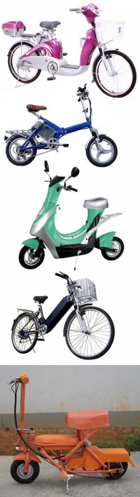 Electric bikes from China