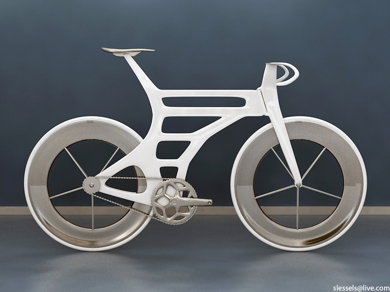 An aerodynamic concept bike