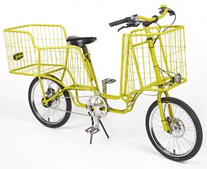 Camioncyclette cargo bike design by Christophe Machet