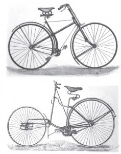 From the 1896 book "Bicycles and Tricycles' by Archibald Sharp