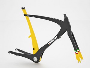 Picchio carbon bicycle frame design by Nicola Guida