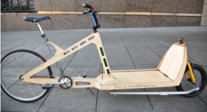 Plywood cargo bike