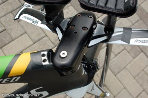 Specialized Shiv stem and headtube detail