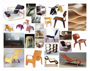 classic bent plywood chairs