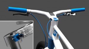 Vojtech Sojka e-bike stem detail