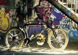 Motorized bicycle by Wiley Davis