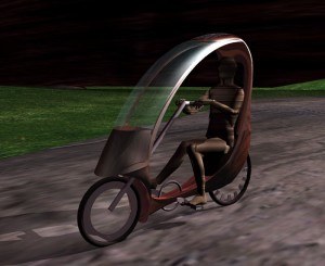 Ecomobile concept bike by David Jushpe 