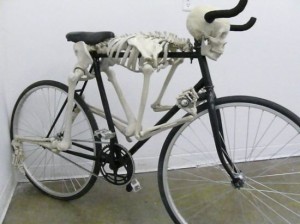 Eric Tryon’s skeleton bike 
