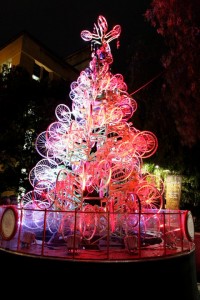 bicycle Christmas tree