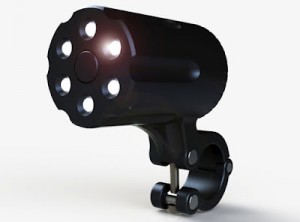 Defendor lockable bike light