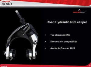 SRAM Red hydraulic rim brake