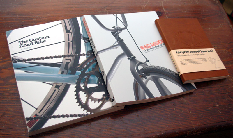 The Custom Road Bike, Rad Rides, and The Bicycle Travel Journal