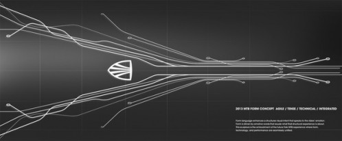 Trek Visual Brand Language Sculpture graphic