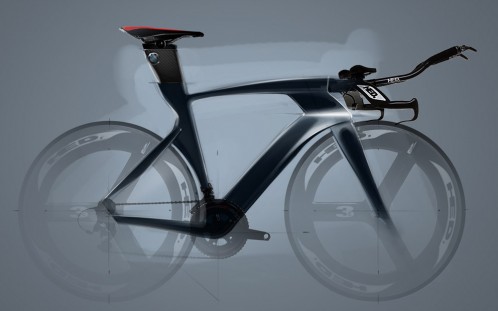 BMW time trial bike concept  by Ilya Vostrikov 