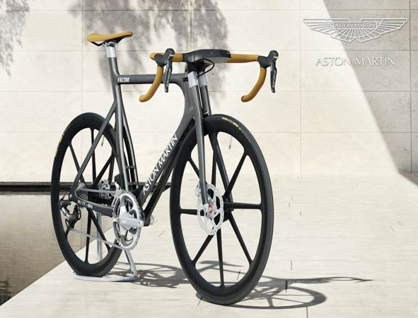 A new Aston Martin and an old Lotus bike