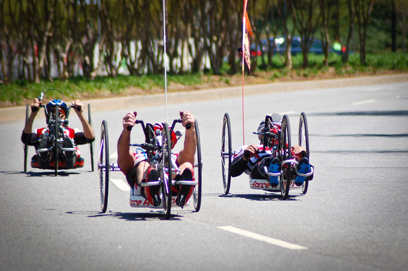 Handcycles of the 2013 Para-cycling Open