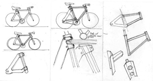 Semester-bicycle-sketches