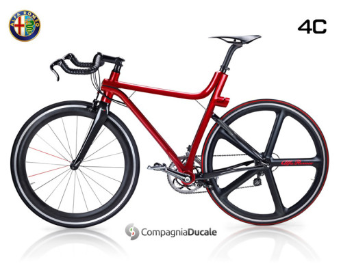 Alfa Romeo 4C IFD bicycle design