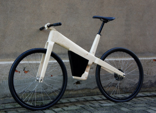 Wooden e-bike by Kasper De Backer  