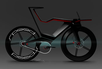 Concept bike and HPV by Dennis Redmonds