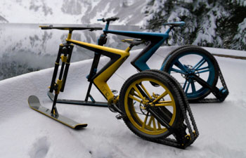 Sno- a concept snow bike by Venn