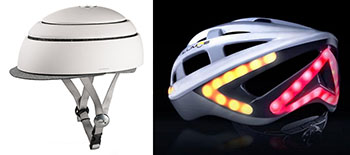 A couple of interesting new helmet designs